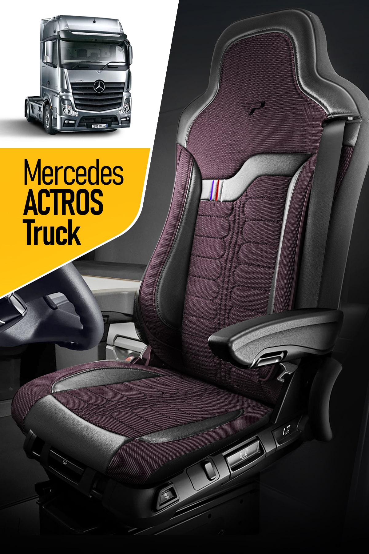 Cute Cartoon Panda 3D Car Seat Covers Set - Front & Rear, Universal Fit, Breathable Ice Silk Fabric